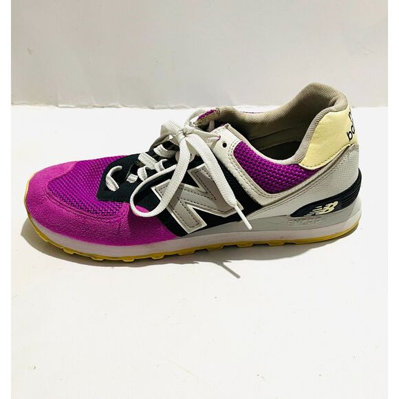 New Balance 574 classic weekend expedition tennis shoes purple running  women 10 - Picture 8 of 11
